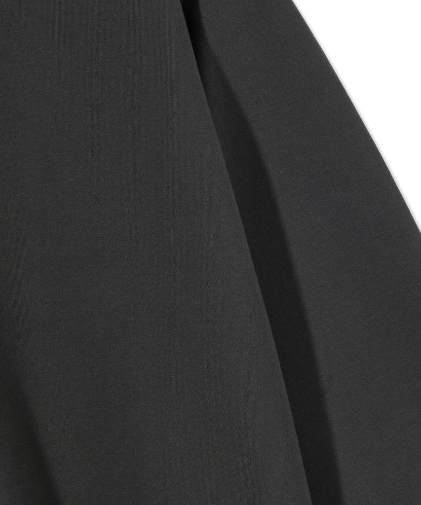 PIANER Hapho Oversized Crop Sweatshirt (Dark Khaki)