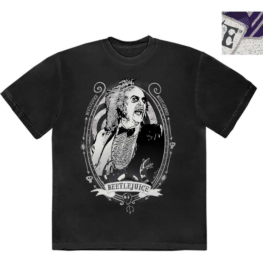 Beetlejuice T-Shirt Beetle Frame OFFICIAL NEW