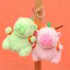 Милый мультяшный капибара плюшевый брелок подвеска кавайная мягкая кукла игрушки автомобильный брелок рюкзак украшения аксессуары детский подарок