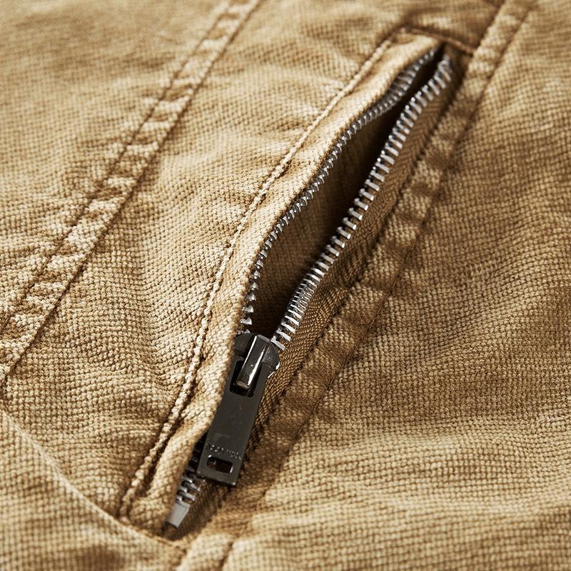 Мужская джинсовая куртка приталенного кроя, осень 2018 - Модный топ в корейском стиле