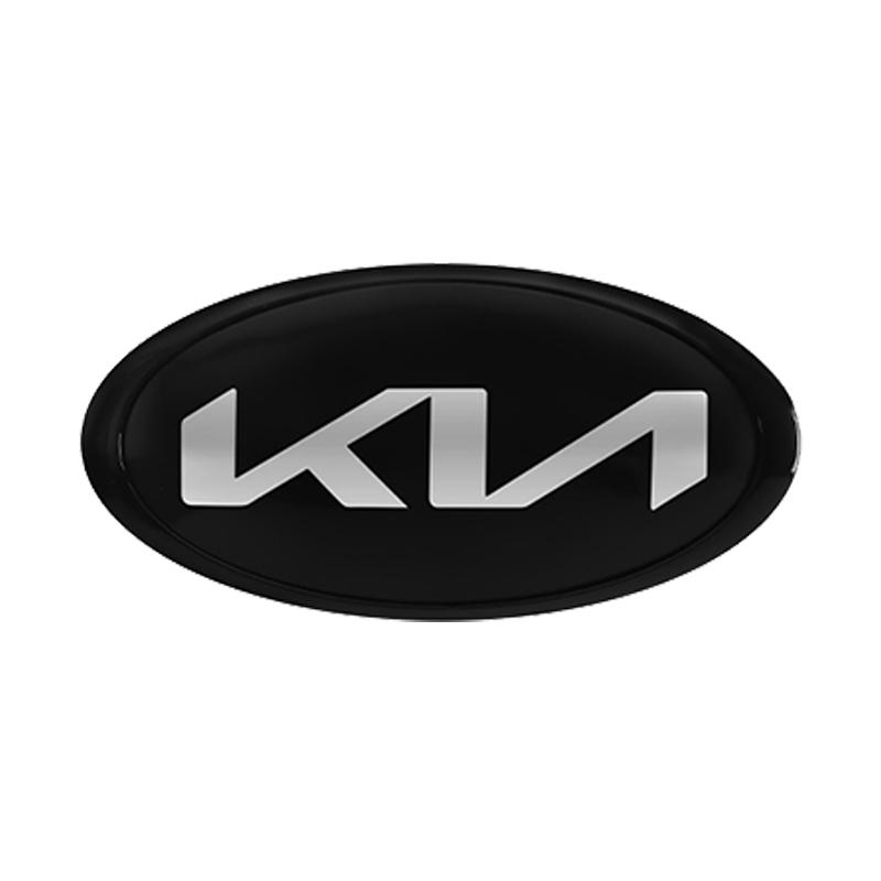 AAAGR1 1pcs 3D ABS Car Front Hood Logo Emblem Badge Sticker For KIA K2 K3 K5 K7 EV6 KX3 Soul Seltos Sportage Cerato Optima Sorento
