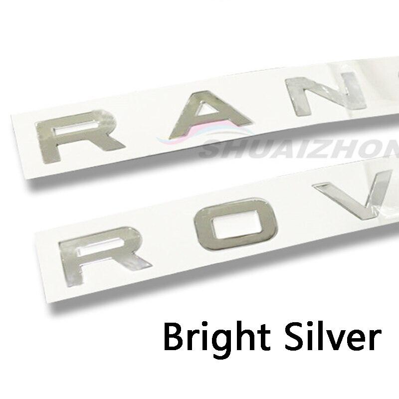 1 шт. 3D наклейка на автомобиль, передняя часть капота, задний багажник, бампер для буквенной маркировки, значок, эмблема, логотип, внешние аксессуары