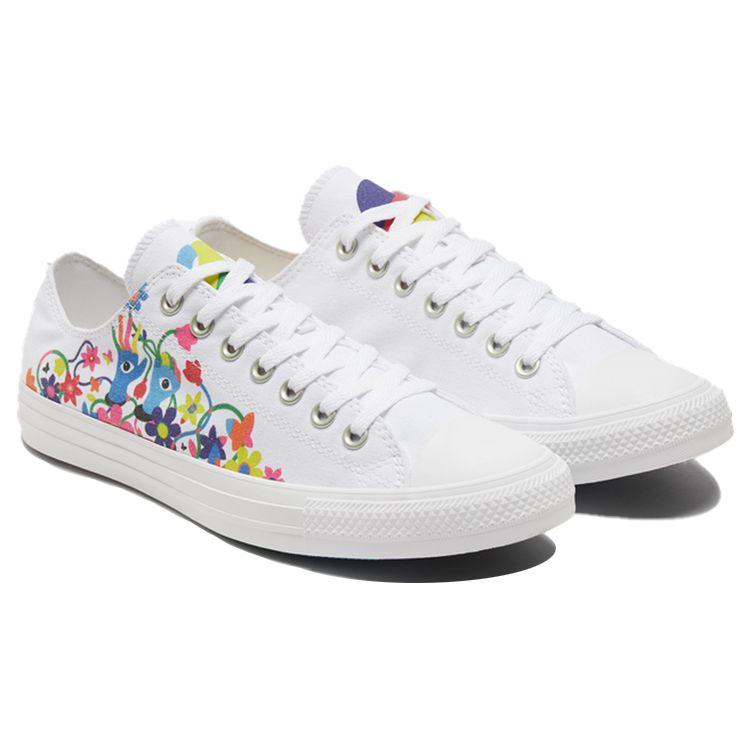 Converse Кроссовки унисекс Chuck Taylor All Star Low Pride белые мульти 170823C