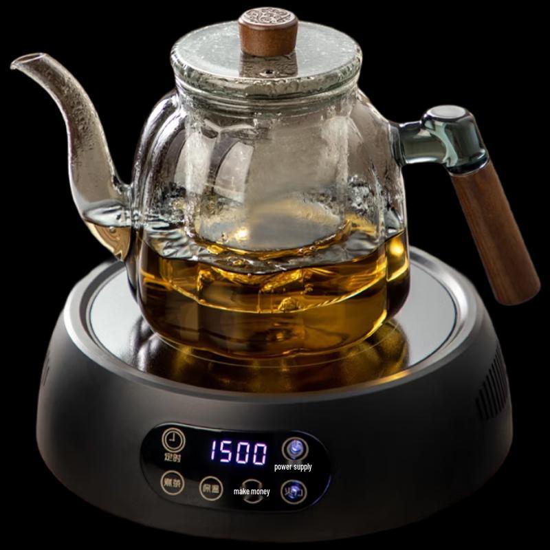 Chating Glass Teapot for Flower & Loose Leaf Tea