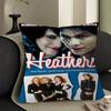 Classic Teenage Musical Heathers Pillow Case Cushion Cover Car Throw Pillow Case For Sofa Car Christmas Gift 40x40cm 45x45cm