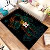 Astronaut Adventure on Saturn Patterned carpet, non slip mat suitable for living room and bedroom sofas