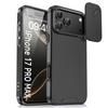 Магнитный сдвижной чехол для iPhone 17 Pro Max: Совместимая для трансграничного использования, Чехол с защитой от падений