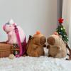 New Cartoon Cute Capybara Doll Shoulder Bag Kapibala Plush Bag Grab Machine Doll