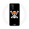 Case for Oppo A74 5G - One Piece - Manga Skull - Soft - Black - Synthetic