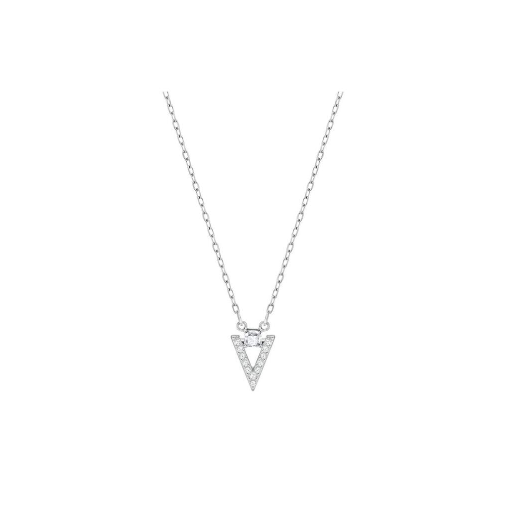 Swarovski Funk Series V Logo Rhodium Plated Necklace Women necklace 5528933