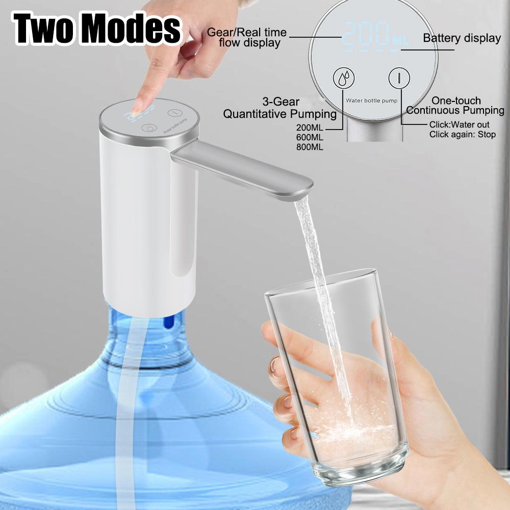 Для 4.5-18.5L автоматический мини-умный экстрактор перезаряжаемый USB электрический 5V питьевой воды диспенсер складной насос для бутилированной воды