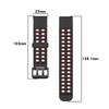 QuickFit 22mm 26mm Fenix8 Watch Band For Garmin Fenix E 8 47mm 51mm 7 7X 6 6X/Epix Pro/Enduro 3 Two-Tone Silicone Strap Bracelet