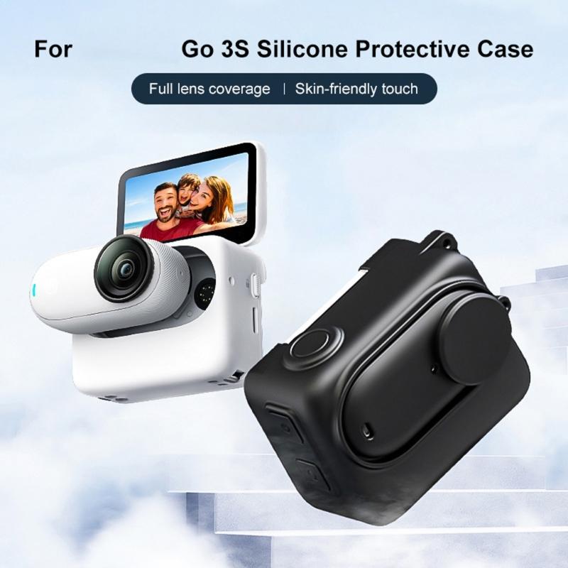 Silicone Protections Shell for GO 3S Sports Camera Scratchproof Protective Case Cover Sleeve Camera Accessories