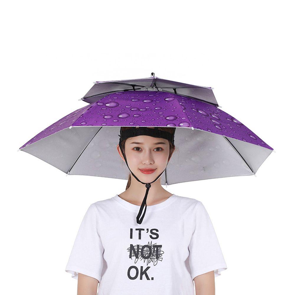 Шляпы Складные аксессуары Защита от ультрафиолета Рыболовная шапка Зонт Шляпа Зонт Шапки Рыбалка Зонт от солнца