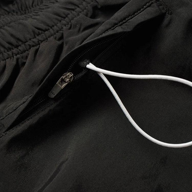 Stussy Шорты мужские повседневные прямые с принтом логотипа, американская винтажная мода, Черный 113093