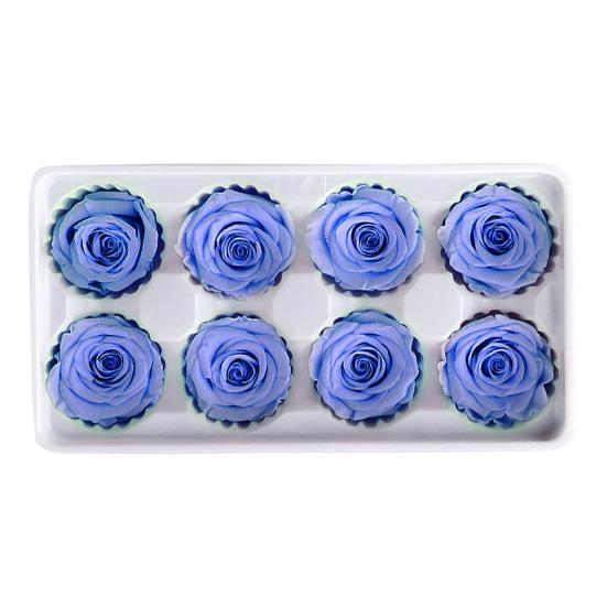8Pcs/Set Preserved Rose Flower Fresh-keeping Birthday Valentines Xmas Gift Box