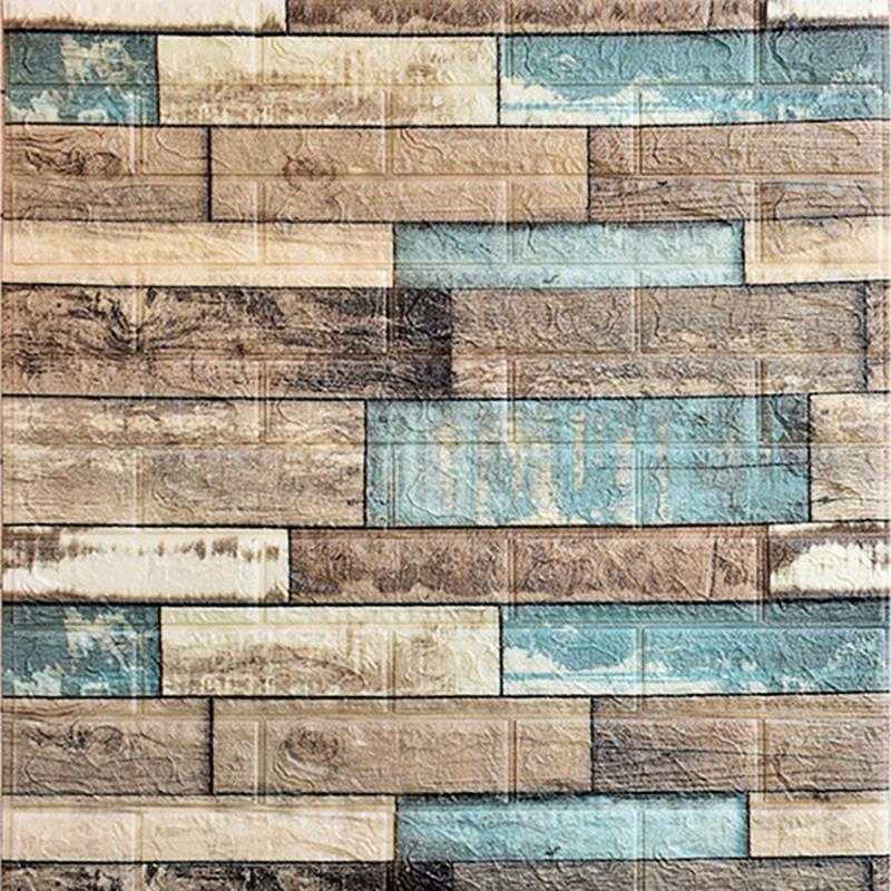 High Quality 3D Foam Wall Panel Brick Retro Wallpaper Ceiling Self Adhesive Wallpaper Background Wall Home Decoration 35cmX30cm 3/5/10Pcs