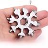 Douyin 18-in-1 Multifunctional Snowflake Wrench - Lightweight, Portable Steel Octagonal & Hexagonal Tool