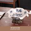 Fruit Tray Desktop Ornament Set American Ceramic Home Light Luxury Living Room European Retro High Foot Large Capacity Highgrade