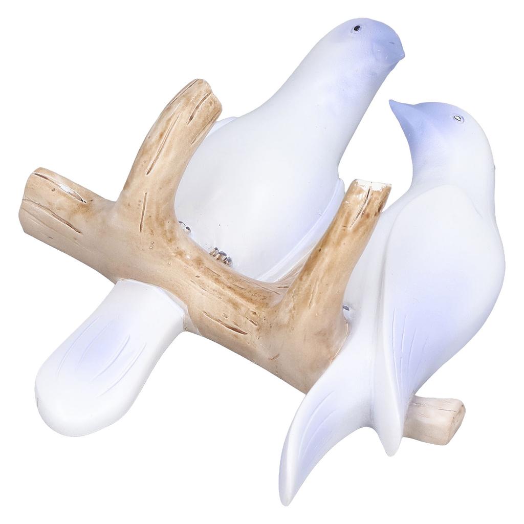 Вешалка для одежды Птицы Водонепроницаемая Настенная Смола Животный стиль Декоративные Птицы на ветке Вешалка Стойка