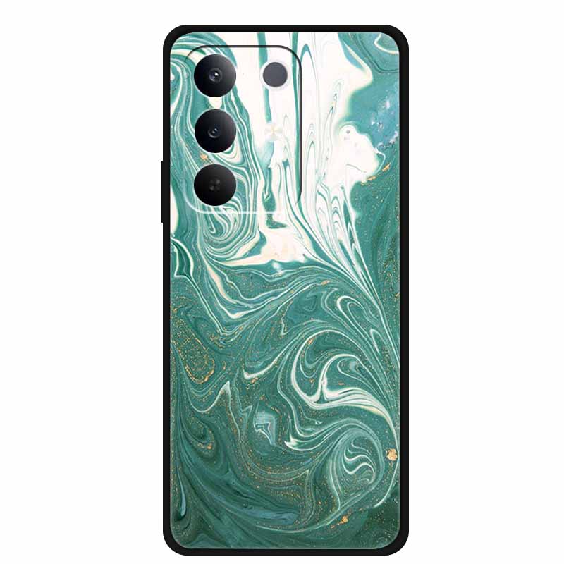 Case For Realme 15x 5G Global Version Marble Capa Soft Silicone Back Cover For Realme 15 X Cases Mica Painted TPU Phone Bumper
