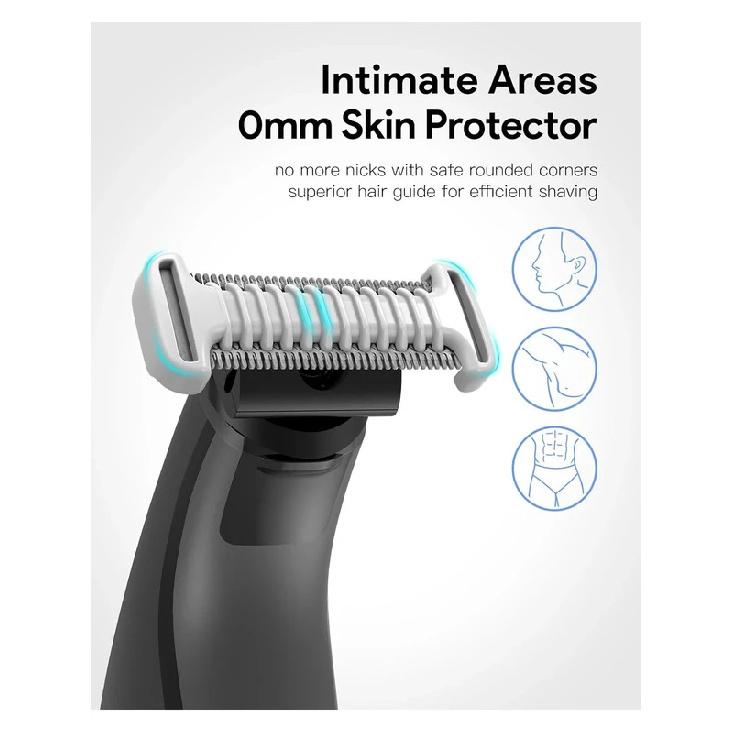 3 шт. Насадки-гребни для триммера OneBlade QP2520 QP2515 QP2620 QP6510 QP6520 QP6530, Сменные насадки для бритвы-триммера для бороды