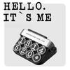Creative Temporary Parking Card Retro Typewriter Hidable Temporary Auto Stop Phone Number Display Car Interior Decor