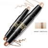 Double-Head Stereo Light and Shadow Concealer Stick Light and Long-lasting Concealer Cream