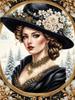 Diamond Painting New Collection 2024 Elegant and Noble Woman Diy Full Square Round Drill Rhinestone Embroidery Girl Mosaic Cross Stitch Kits