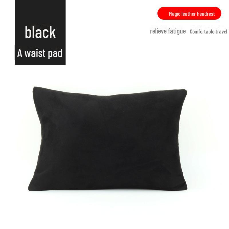 Комплект подушек для шеи и талии из замши для автомобиля