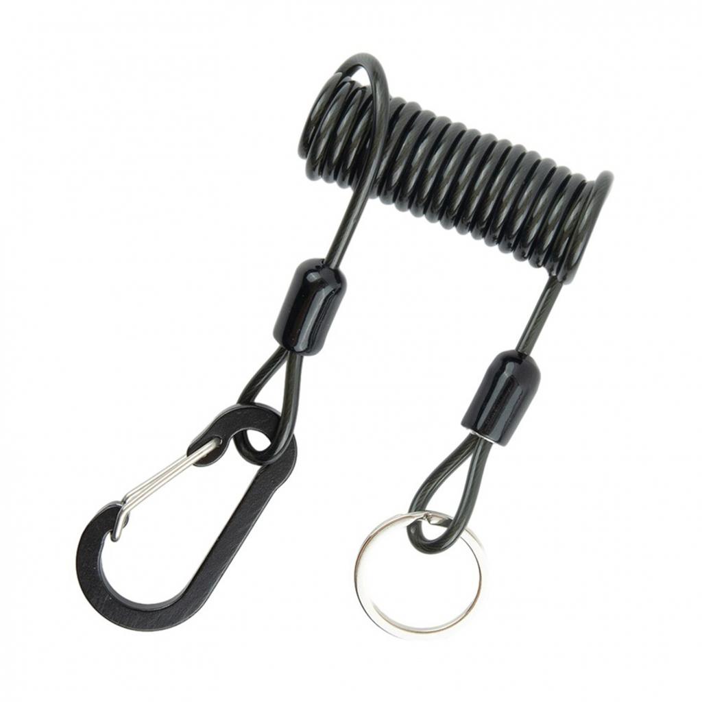 Wire Spring Rope Anti-lost Equipment Stainless Steel + Plastic