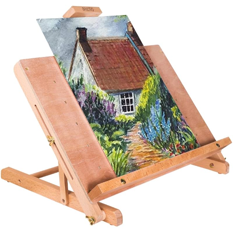 Brustro Artists Heavy Duty Table Easel Dimensions When Fully Extended Are:- 48 X 37 X 36(64) Cm.