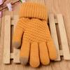 Winter Warm Full Finger Touchscreen Mittens for Women