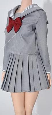 Игрушечная фигурка для хобби TBLeague Body GS Innocent Style High School Girl серая с длинным рукавом JK Sailor Uniform средняя длинная юбка версия обувь и носки