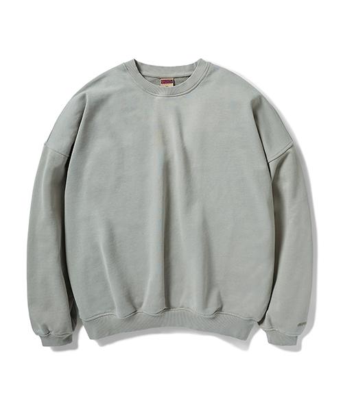 Пеллук Хэвивейт Свитшот с эффектом garment washed Цвет: Cool Grey Fmt500