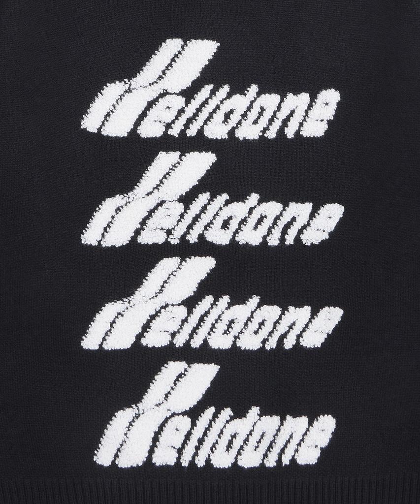 Weldeon Logo File Texture Knit - Black / Wdko122666Ubk