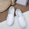 Summer White Nurse Shoes Women Soft Sole Fashion Comfortable Casual Comfortable Non-slip Flat Sports Walking Shoes 2025