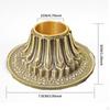 Подставка для буддийского молитвенного барабана для молитвы, религия, медное украшение, декор
