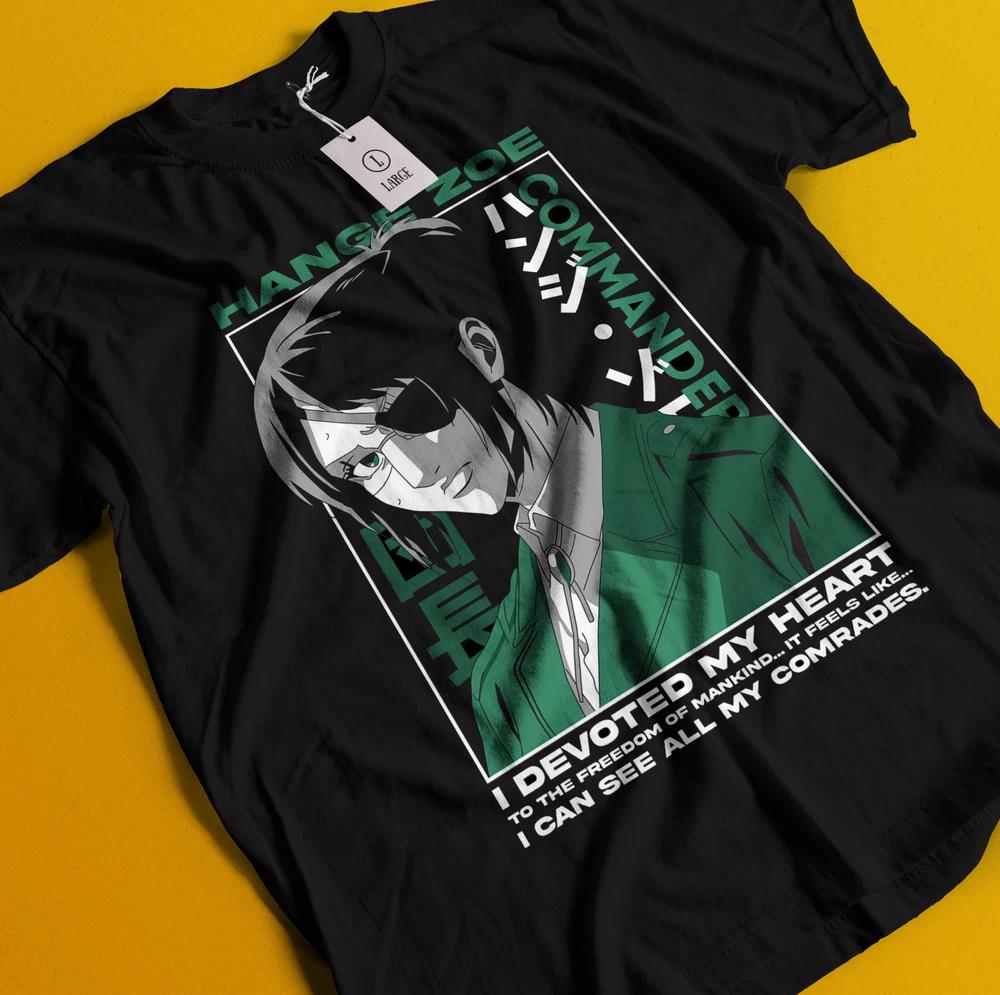 Attack On Titan Shirt Hange Tshirt Levi TShirt AOT Erwin Eren Mikasa Armin Tee