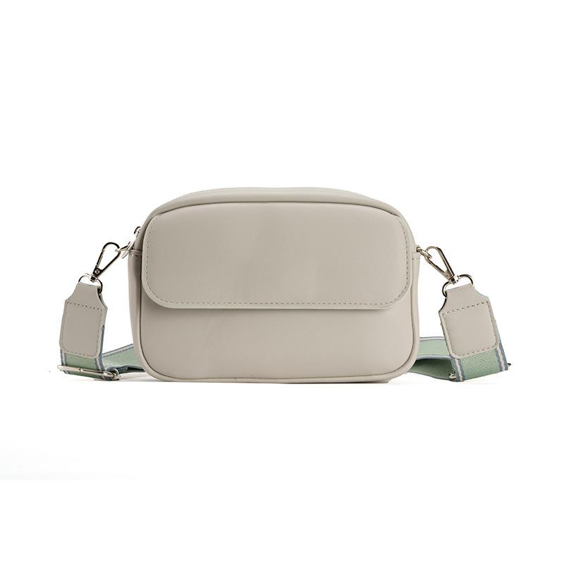 2025 Новая женская сумка через плечо из искусственной кожи - многофункциональный маленький кошелек для телефона с широким регулируемым ремешком, модная квадратная сумка через плечо