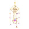 Great Wind Catcher Spiritual Consolation Easy To Install Faux Crystal Romantic Handcrafted Hanging