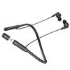 Hmusic Наушники-гарнитура с функцией реверсивной зарядки | Совместимость с Bluetooth 5.4, 35 часов воспроизведения, Динамик, Микрофон высокой чувствительности, ENC для звонков hands-free