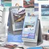 Настольный календарь на тему путешествий с живописными иллюстрациями, ежедневник, блокнот, многоразовый органайзер для заметок для дома и офиса