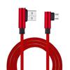 1 м/2 м/3 м 90-градусный кабель Micro USB для Samsung XiaoMi HuaWei, шнур для быстрой зарядки и передачи данных