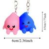2pcs/set Luminous Doll Little Burning Man Keychain Pendant Cartoon Couple Pendants  Gifts