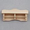 Wooden Dollhouse Storage Rack Miniature Dollhouse Wooden Shelf Furniture  Living Room