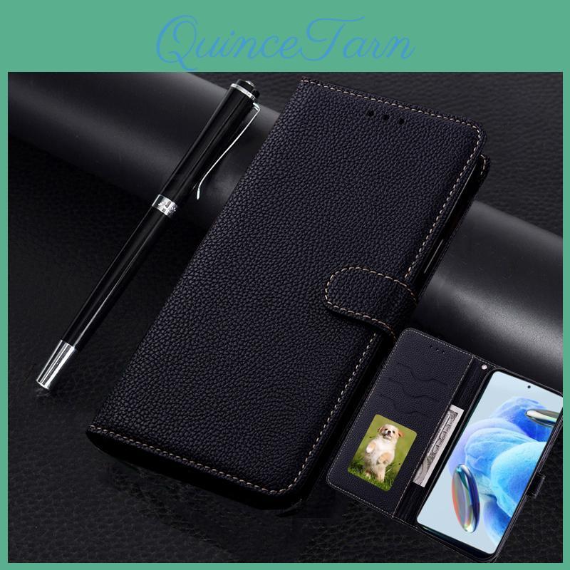 Flip Leather Solid Wallet Luxury Phone Case For Xiaomi Redmi Note 12 11 Pro 12s 11s 12 11a A1 Poco M4 X4 X5 Pro 5g 4g Stand Holder Book Cover