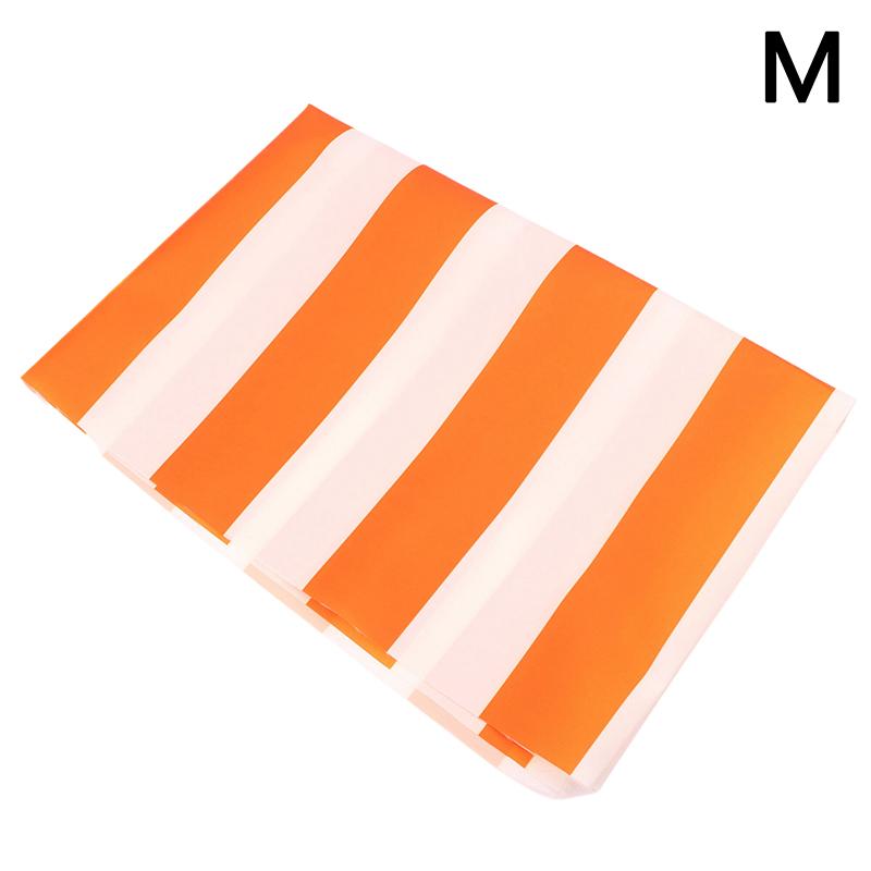420D Striped Print Oxford Fabric Waterproof Fabric Canopy Tent Umbrella Cloth Pu Coated 50X150Cm Sunshade