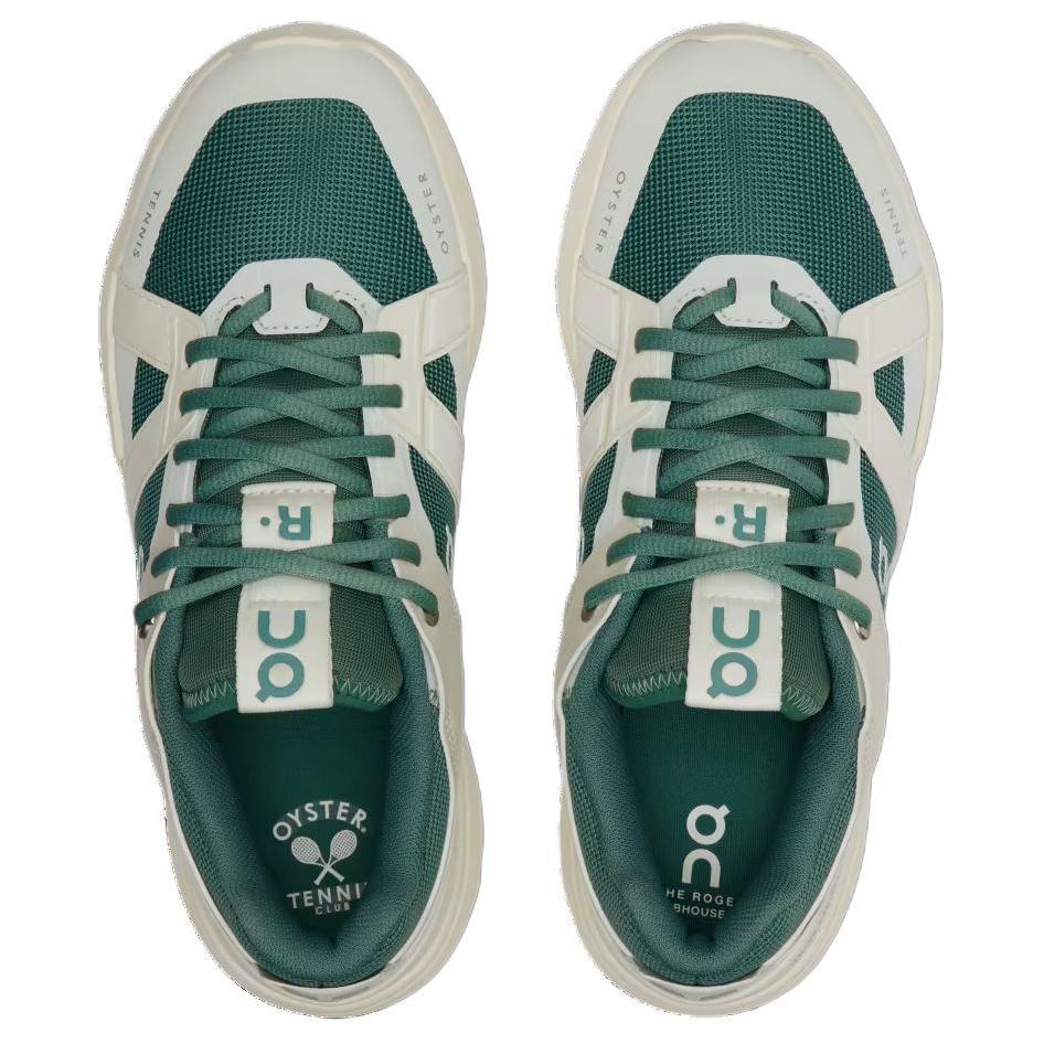 ON The Roger Clubhouse Pro Ivory Evergreen Women Sneakers 3WE30622491