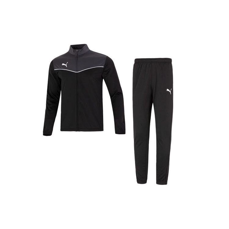 Puma Мужские спортивные костюмы Individual Rise Woven Tracksuit Черный 657534-03